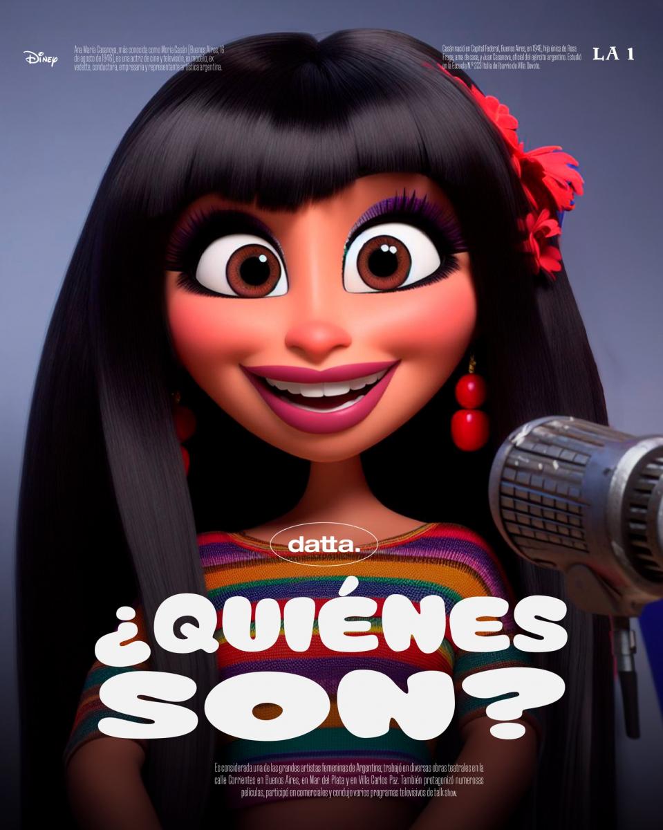 Messi, Lali, Moria, Tini y Taylor Swift: así se verían sus películas al estilo Pixar