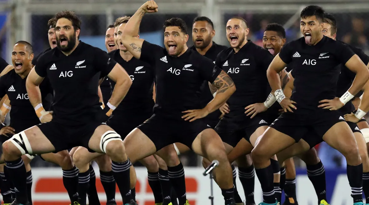 La historia del 'haka' de los All Blacks