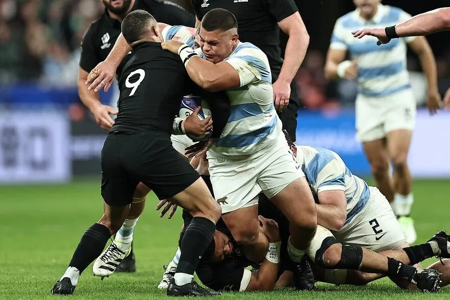 Los All Blacks dominan el duelo ante los Pumas y se imponen con comodidad en el Stade de France. foto afp