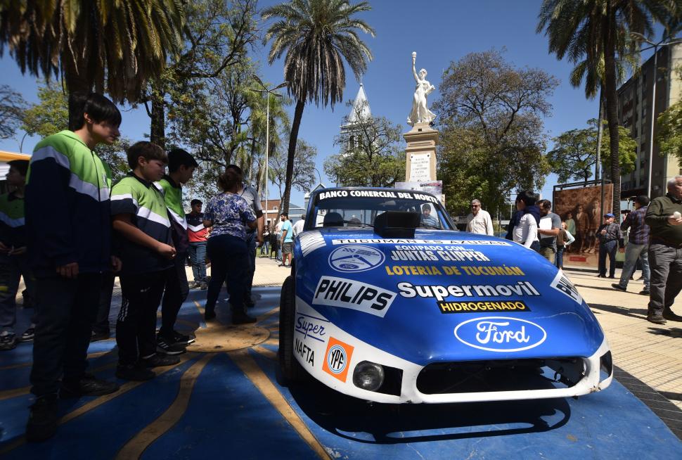 REMEMORANDO. El evento se realizó en la Plaza Mitre de Concepción.