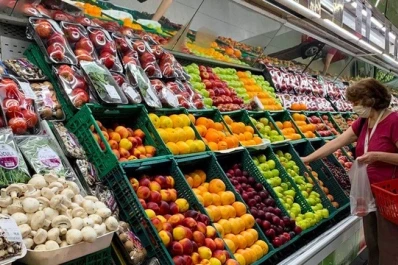 El presente del mercado de las frutas en el globo