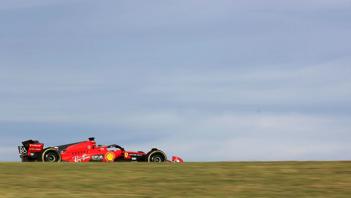 EL MÁS RÁPIDO. El monegasco Charles Leclerc dominó las pruebas de clasificación del sábado en Austin.