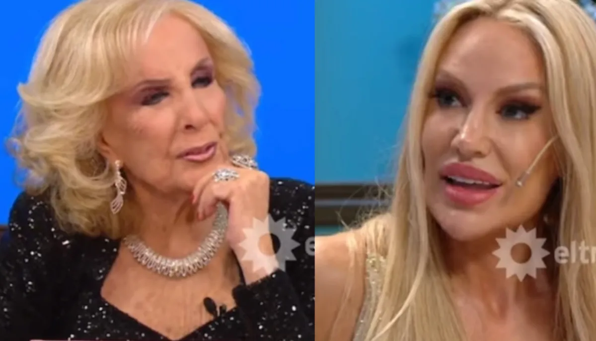 Mirtha Legrand y Luciana Salazar. EL TRECE