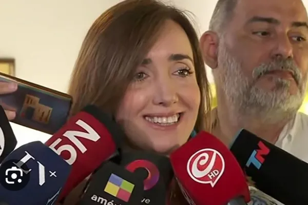 Victoria Villarruel: “Ya nos sentimos ganadores”, dijo la compañera de fórmula de Milei