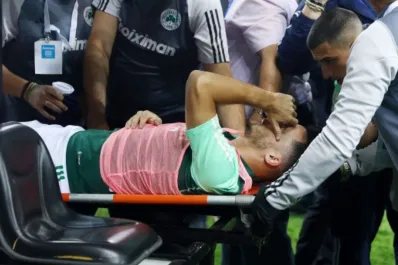 La grave consecuencia física que sufrió un futbolista español por pirotecnia