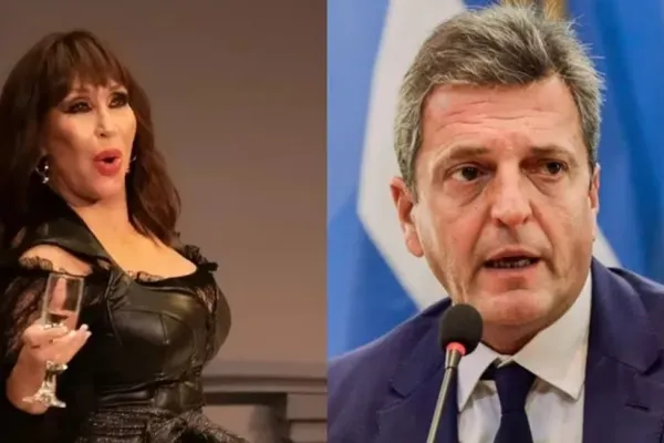 El particular mensaje de Moria Casán tras el triunfo de Massa en las elecciones generales