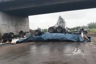 Otro accidente en la autopista de Circunvalación: “Es un tramo peligroso, el puente parece embrujado”