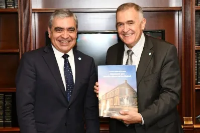 Jaldo recibió a Alfaro y le agradeció su predisposición para trabajar en conjunto