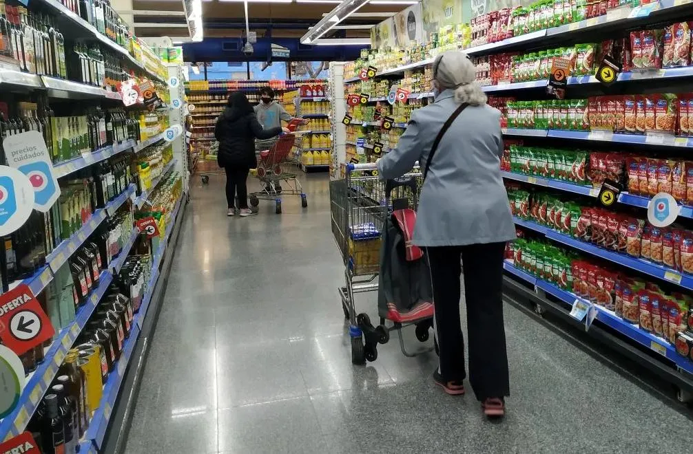 Consumo: las ventas en los supermercados aumentaron 5,2% en agosto