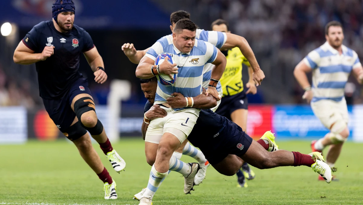 CON SABOR A REVANCHA. Thomas Gallo será el pilar izquierdo de Los Pumas, que definirán el tercer puesto del Mundial Francia 2023 ante Inglaterra, equipo que lo derrotó en el debut.