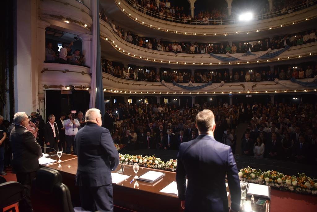 La mesa de autoridades de la Legislatura evidenció el quiebre en Juntos por el Cambio