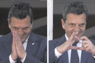 Como Rául Alfonsín, Massa recitó el preámbulo en Tucumán