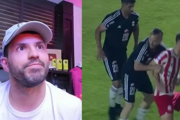 Kun Agüero habló sobre la actuación de Nicolás Dematei frente a San Martín de Tucumán