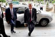 Cómo fue el primer día de Osvaldo Jaldo como gobernador