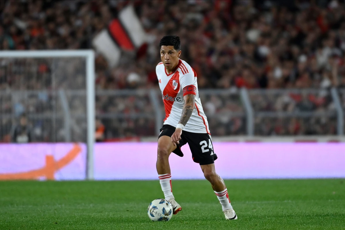 ¿SEGUIRÁ? Enzo Pérez aseguró que definirá su futuro, cuando se acerque la fecha para la finalización de su contrato. FOTO RIVER OFICIAL.