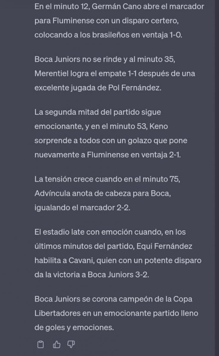 Copa Libertadores: la Inteligencia Artificial pronosticó quién podría ser el campeón