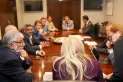 En el despacho de Chahla volvieron las reuniones entre los gabinetes del municipio y de la provincia