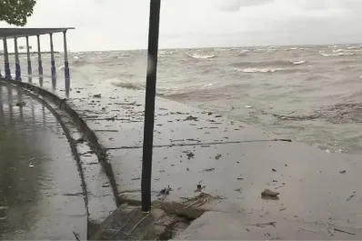 Preocupa la crecida del Río de La Plata en el AMBA: podría llegar a los tres metros