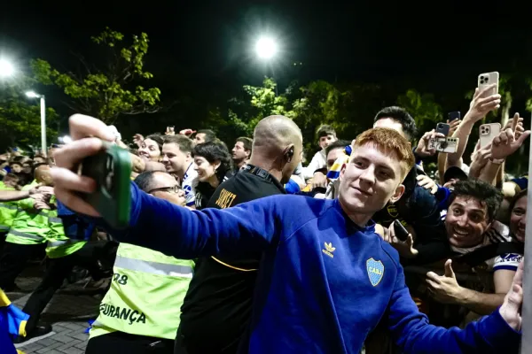 Copa Libertadores: el plantel de Boca tuvo un buen gesto con los hinchas en Brasil