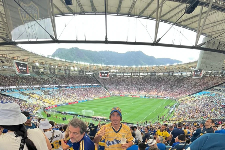 AFORTUNADO. Sebastián Luna, delantero de Ñuñorco, ya está en el Maracaná.