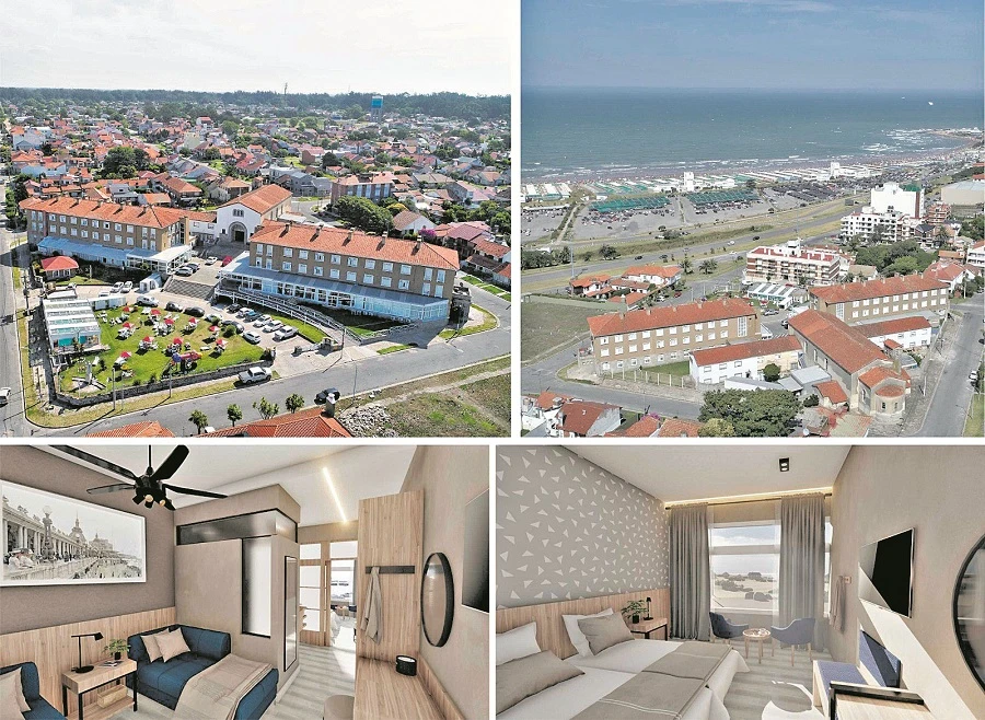 Gran Hotel Santa Teresita, la mejor vista del mar, desde un hotel histórico