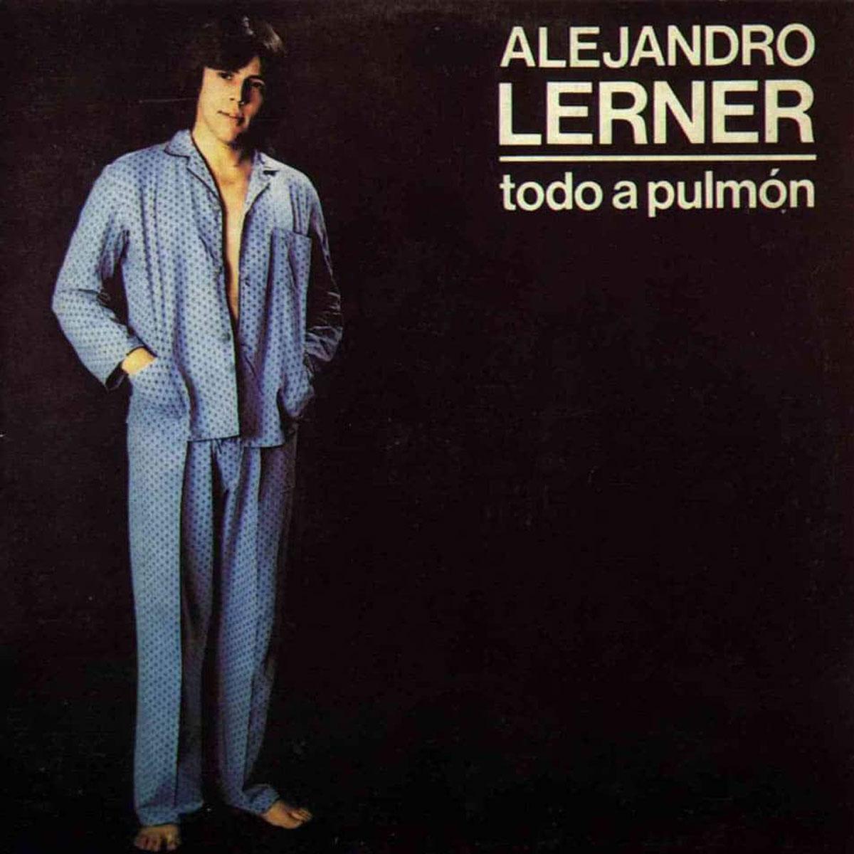 EN PIJAMA. Esta es la tapa de “Todo a pulmón”, en 1983.