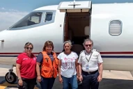 Trasladarán en el avión sanitario a una joven que se descompensó en su gira de estudios