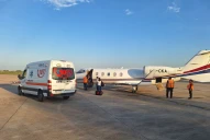 Darío Monteros: Ahora el avión sanitario cumple esa función en un 100%