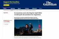 Más de 100 economistas advirtieron que si gana Milei habrá devastación económica y caos social