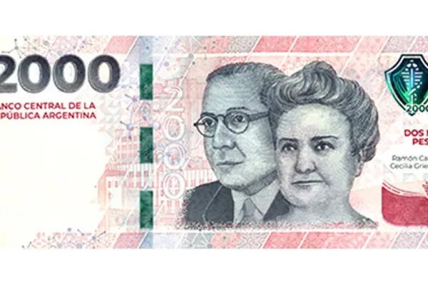 El Banco Central emitió el nuevo billete de $2.000: cómo diferenciarlo del anterior