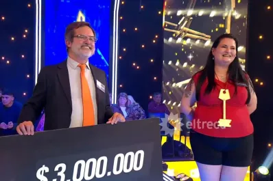 Los 8 Escalones: un participante ganó los $3.000.000, decidió repartir el dinero con su competidora y emocionó a todos