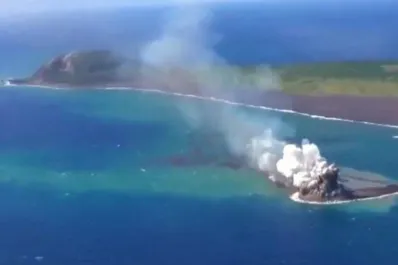 Así nace una isla: el impactante video de un evento geológico inédito en Japón