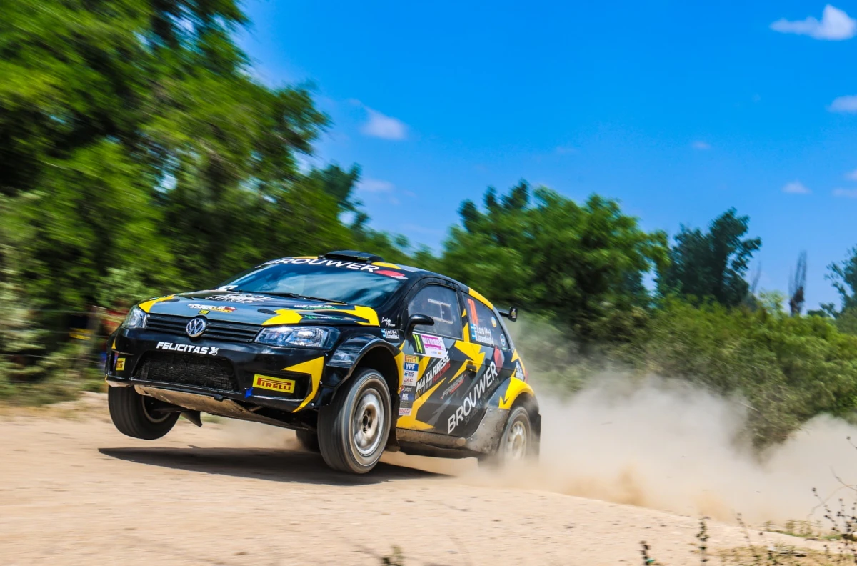 EN ALZA. El auto de Lord no deja de elevar su rendimiento fecha tras fecha. FOTO DE RALLY ARGENTINO.