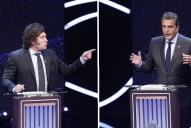 El debate del revés: Massa interpeló y Milei respondió