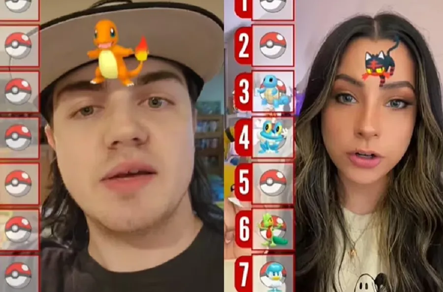 Filtro de TikTok muestra qué Pokémon legendario sos