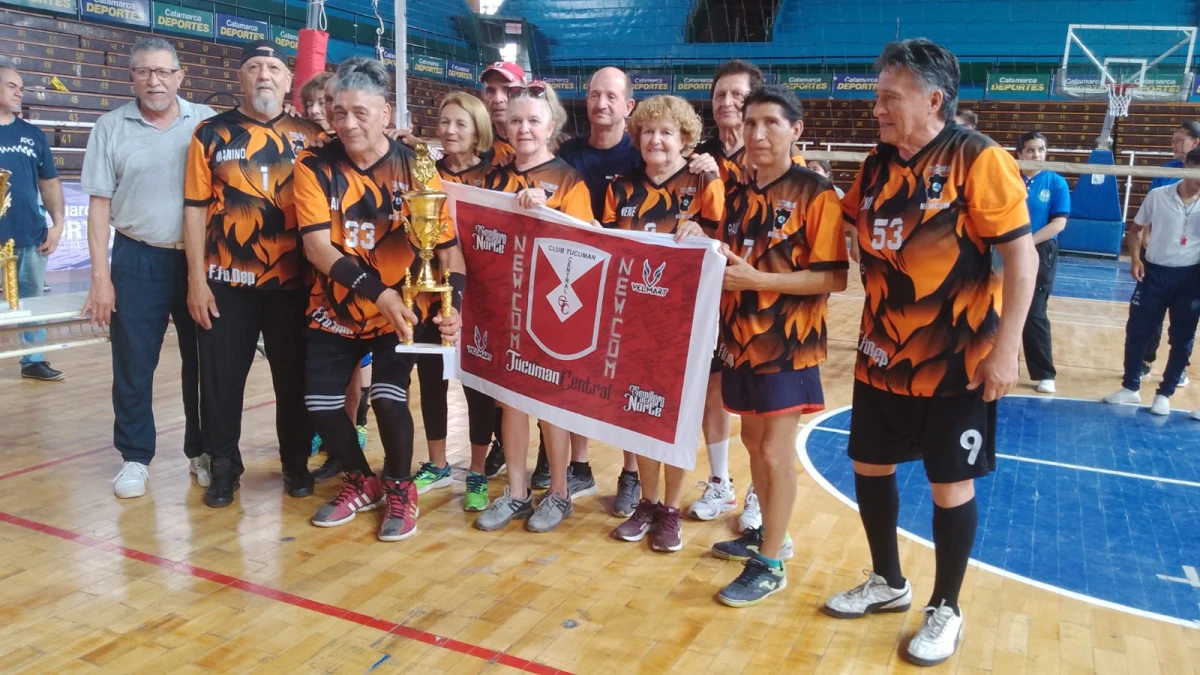 Tucumán Central Newcom, campeón argentino en +70