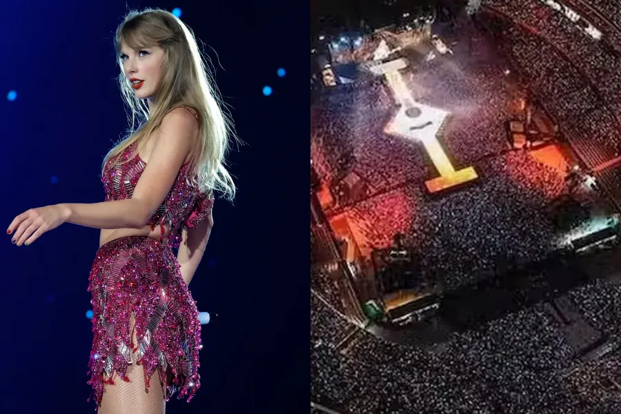 Así quedó el césped del Monumental de River luego de los multitudinarios shows de Taylor Swift.