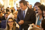 Massa, ante empresarios: Quiero ser el presidente que entierre la grieta