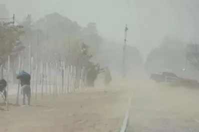 Alerta meteorológica: hoy habrá nueve provincias afectadas por vientos fuertes