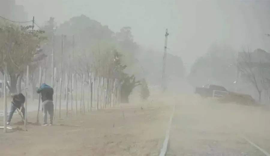 Alerta meteorológica: nueve provincias afectadas por vientos fuertes