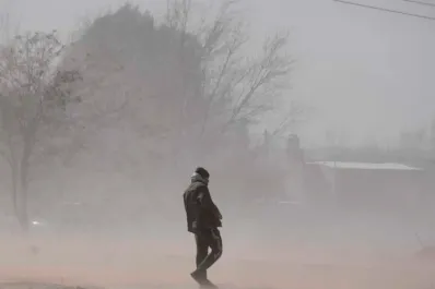 Alerta meteorológica: los vientos fuertes azotarán a más de medio país