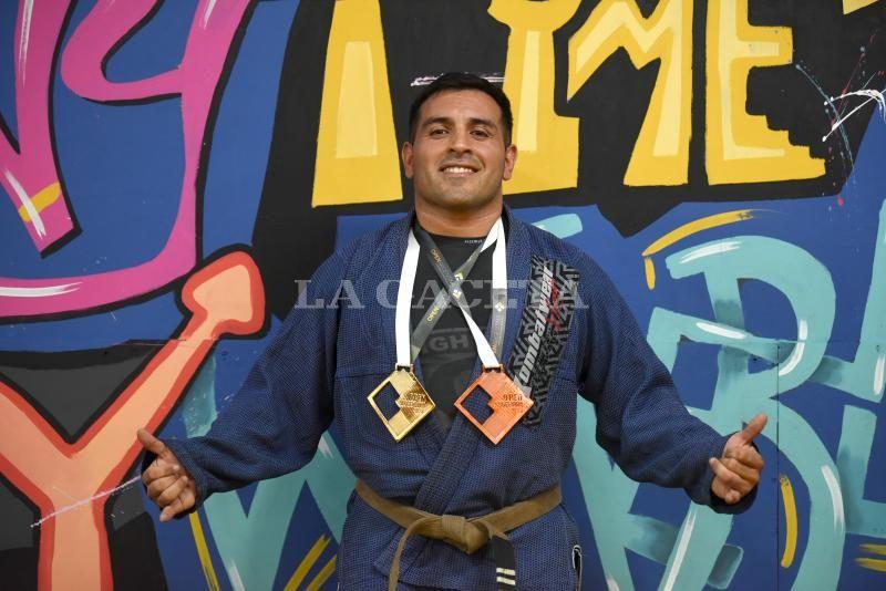 ENTRENANDO. Una vez en Tucumán, Liendo no frenó con los entrenamientos. 