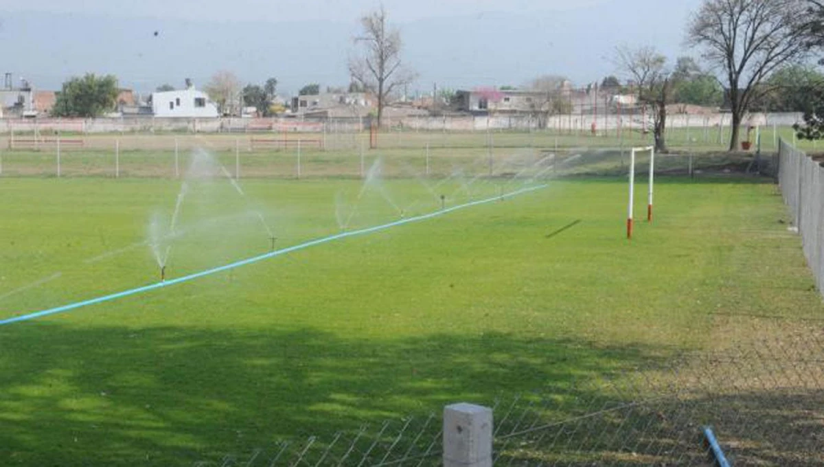 COMPLEJO. El lamentable episodio ocurrió en una de las canchas del complejo Natalio Mirkin, de San Martín.