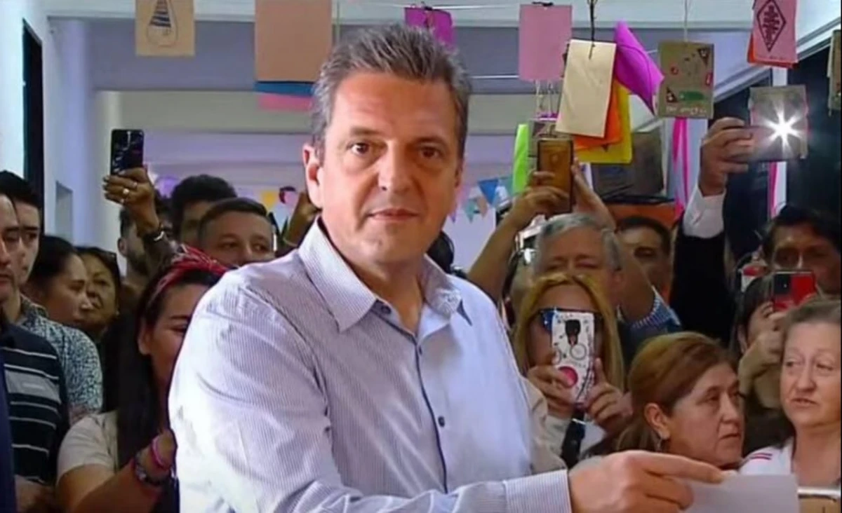 Massa, luego de emitir su voto: Hoy empezamos una nueva etapa en la Argentina