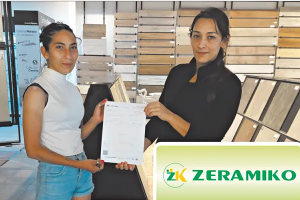 Números de la Suerte: Yohana De Los Ángeles Barrionuevo ganó una orden de compras de $43.000 en Zeramiko