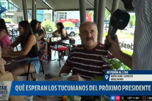 Video: una broma en medio de la esperanza de algunos tucumanos con el nuevo Presidente