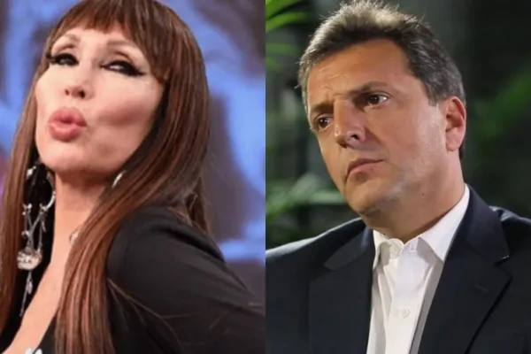 La reacción de Moria Casán tras la derrota de Sergio Massa en el balotaje 2023