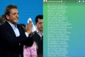 Sergio Massa posteó un poema adjudicándoselo a Federico García Lorca y en realidad era de un escritor tucumano
