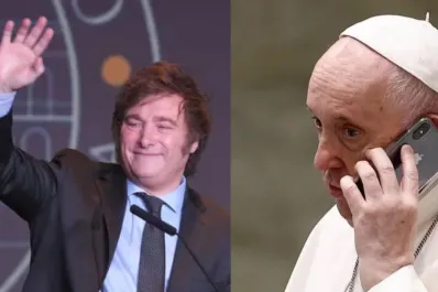 El papa Francisco llamó a Javier Milei por teléfono para felicitarlo por las elecciones