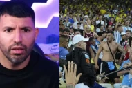El “Kun” Agüero opinó sobre la represión a los hinchas argentinos en Brasil: No puede volver a pasar